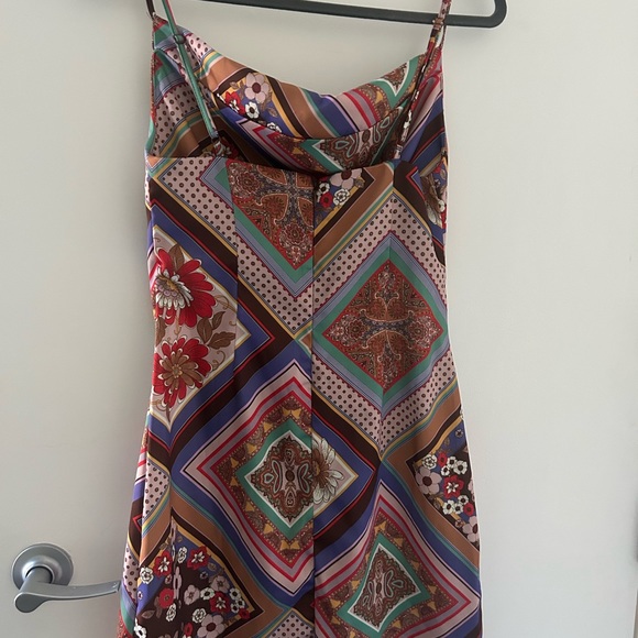 Urban Outfitters Malory Cowl Neck Slip Dress - Picture 3 of 4